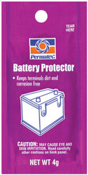 PERMTX-LOCKT 09976 CNTRMNS CHOICE BTRY PROTC Use To Prevent Corrosion From Battery Terminals; Grease Type; 4 Gram Packet; Flammable; Single